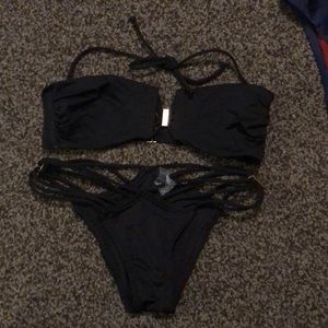Black 2 piece Victoria Secret Bikini